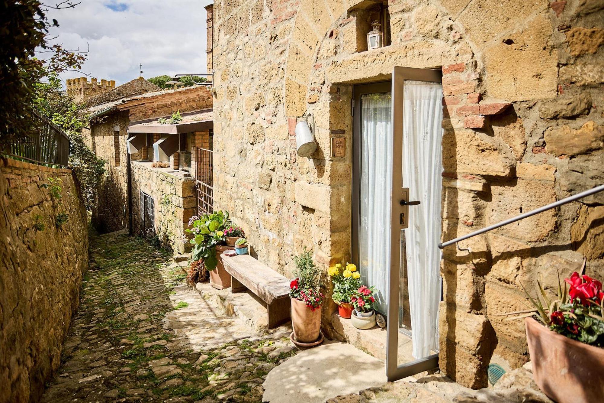 Hotel Casa Tòrta Monticchiello Esterno foto