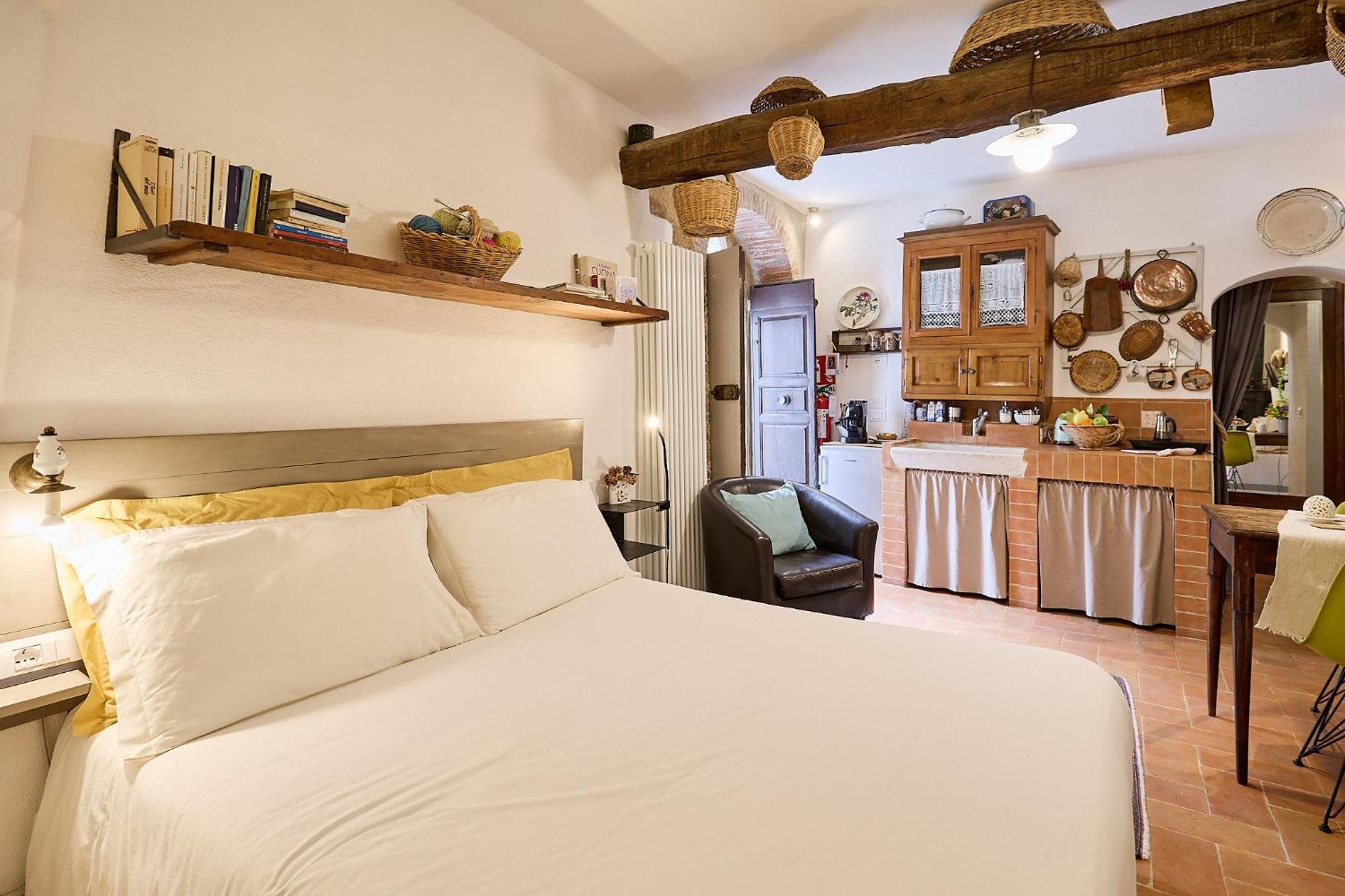 Hotel Casa Tòrta Monticchiello Esterno foto
